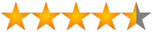 4.6 star rating vertaald naar een 9.6 voor Zoons Vastgoed